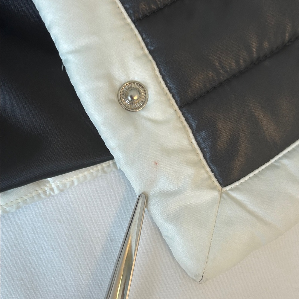 Kate Spade Black and Cream Puffer Jacket S - Picture 14 of 14